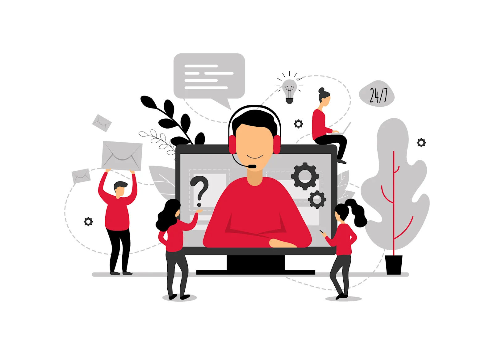 Personalization in customer support
