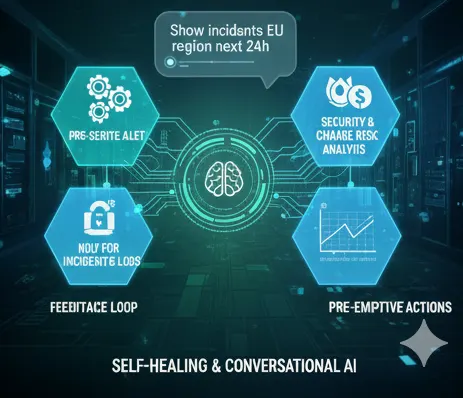 Self healing AI for incident management