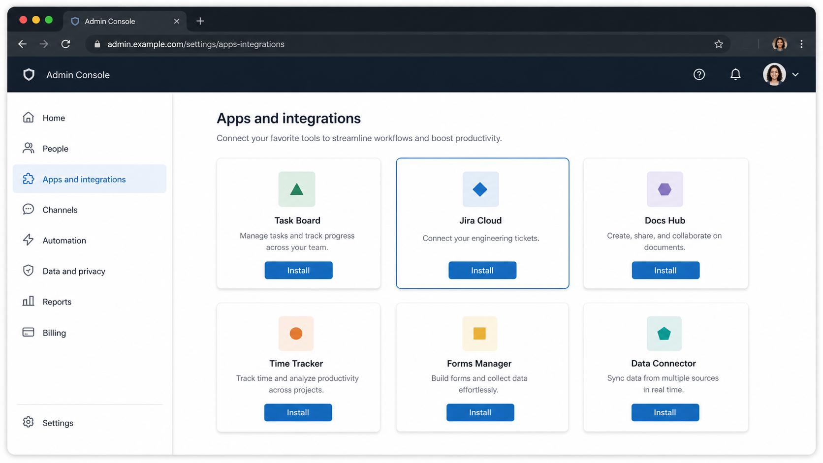 Jira Cloud install