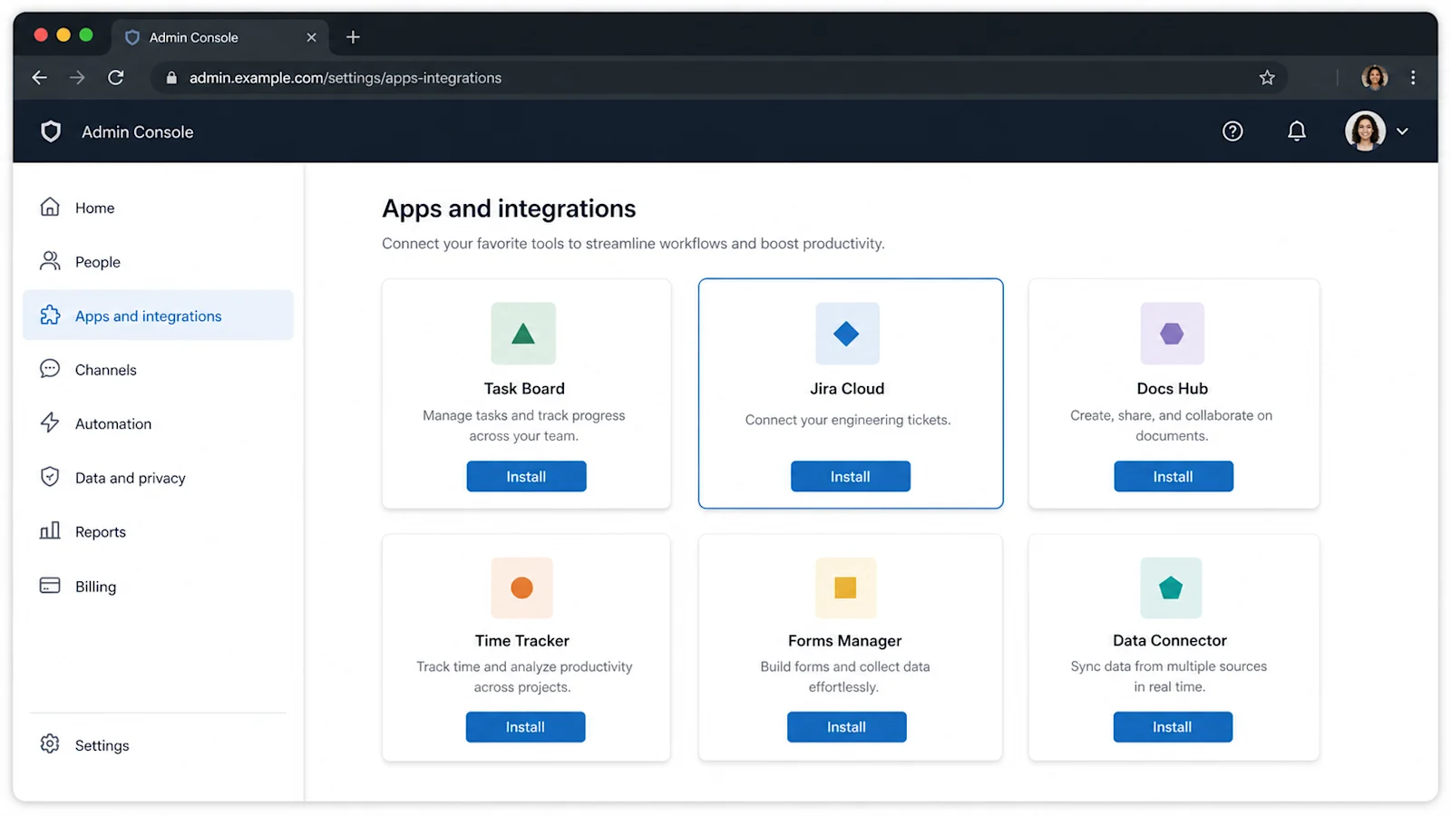 Jira Cloud install