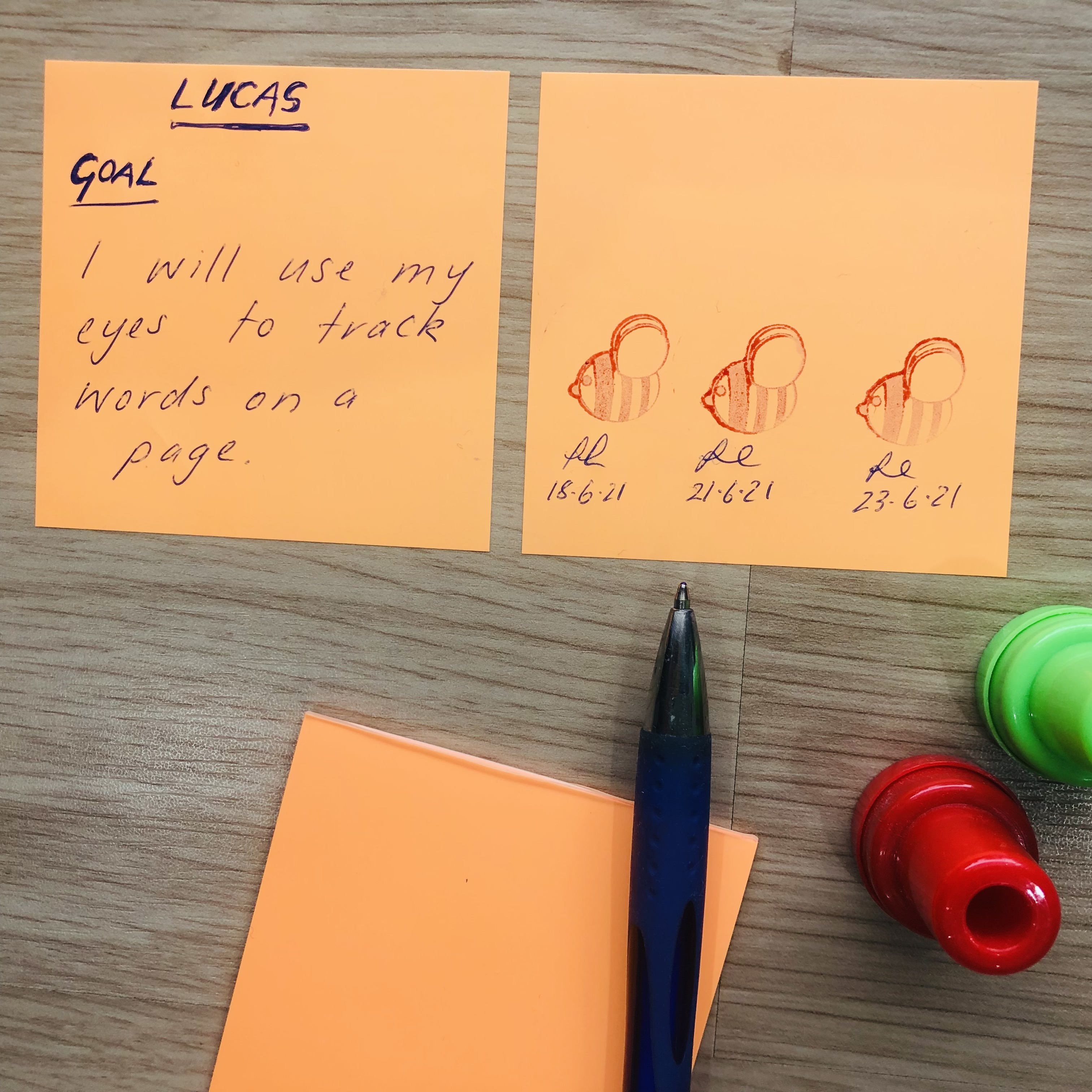 A fun reading lesson that encourages new strategies to record teacher reading conferences with students. This lesson will have you creating personal learning goals for all your students.