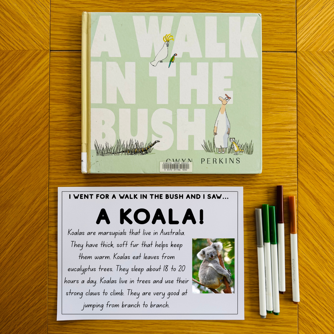 Exploring Information Texts: A Walk in the Bush - Writing an ...