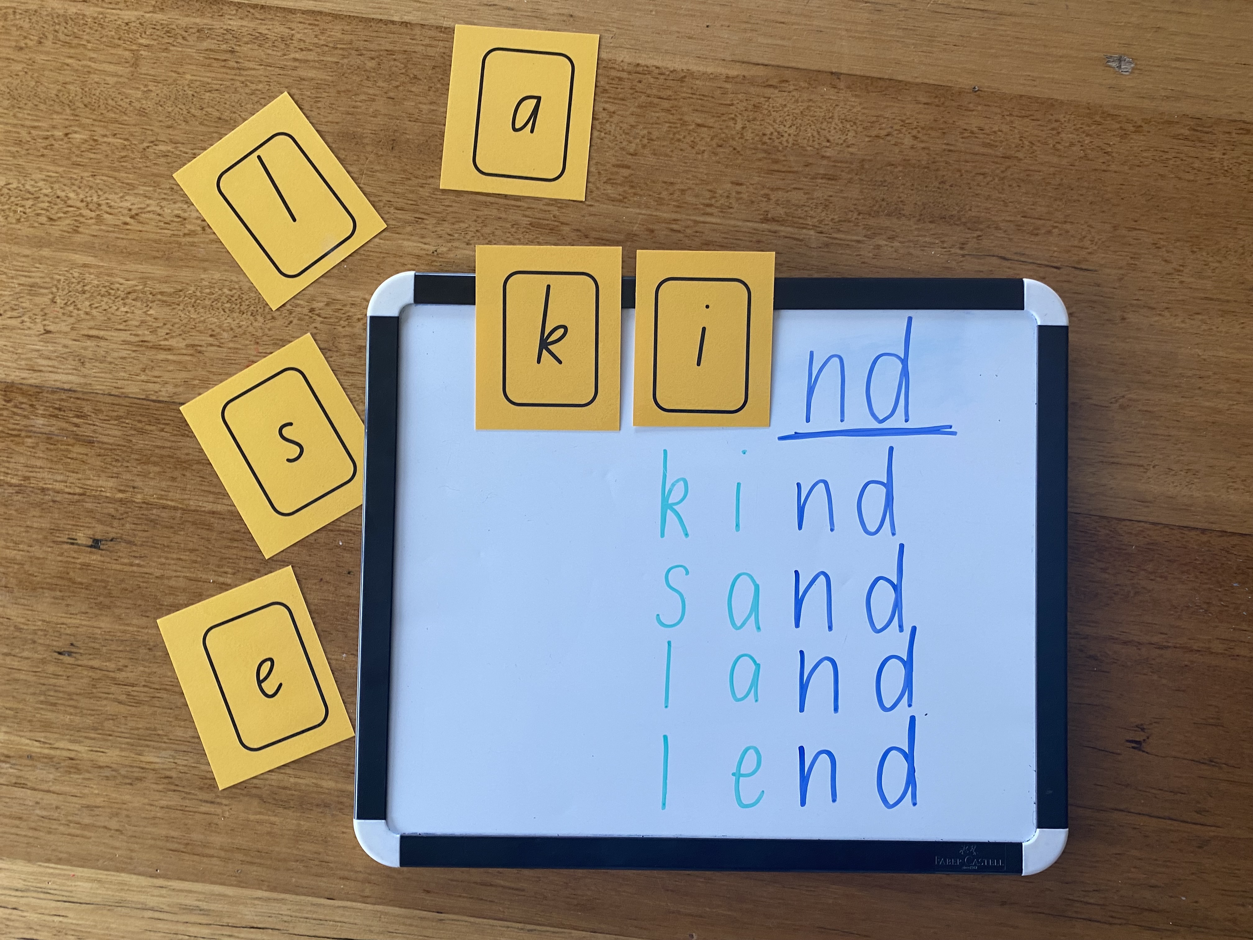 A hands-on and manipulative lessons for students to play with letters (onset) and diagraph blends (rime) to make words.