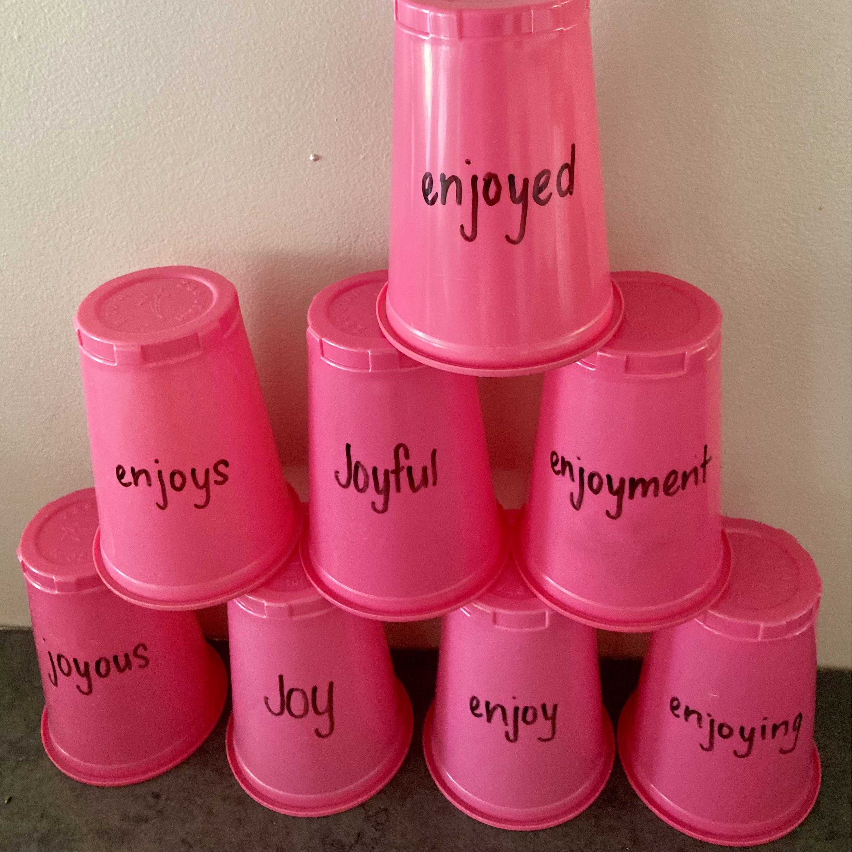 Stacking Cups Worksheet Answers