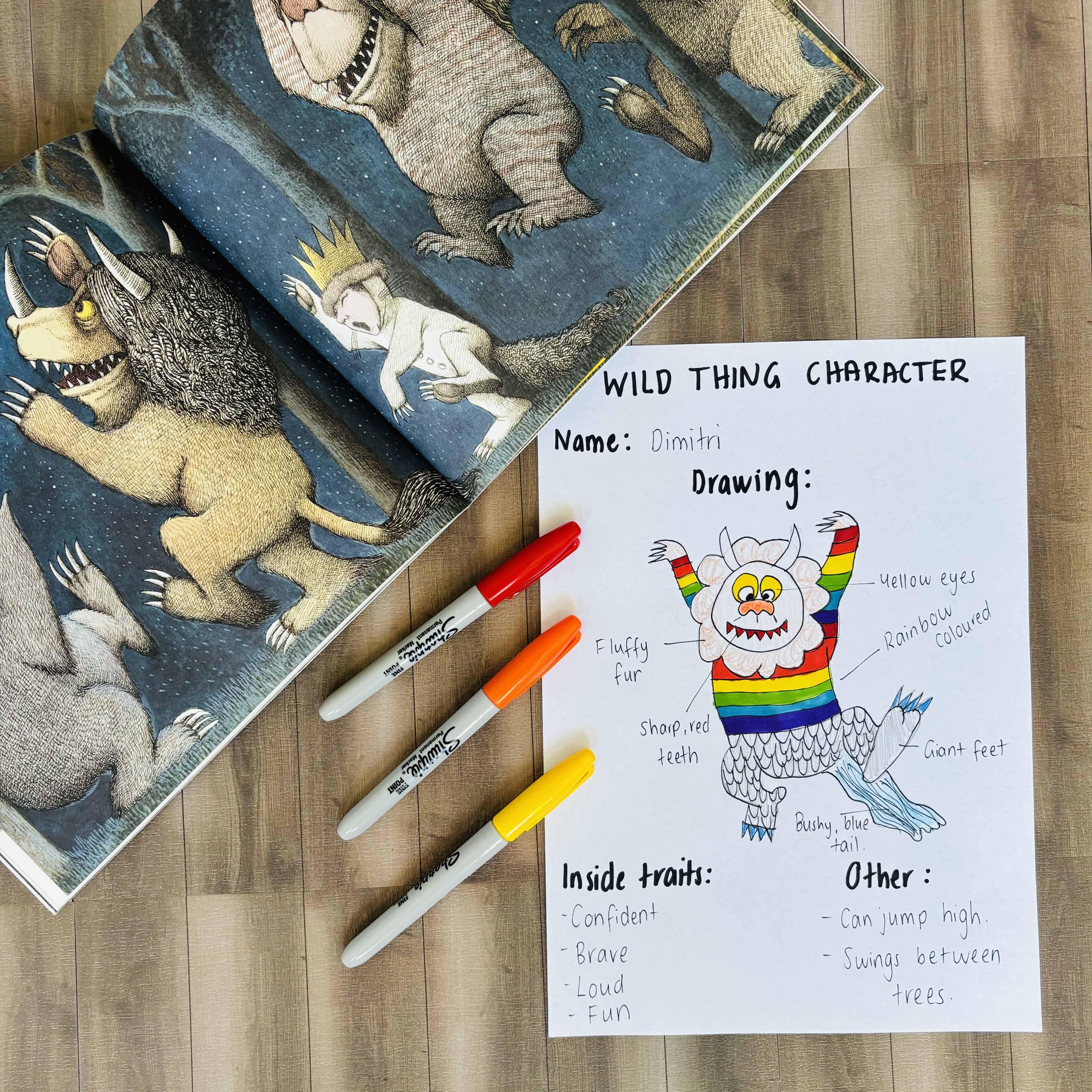 CB2--IMG-Tamara--Where The Wild Things Are Character Creation - Wild Things Planning-L4