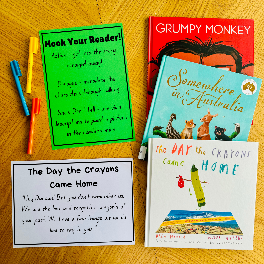 CB2--IMG-Tamara--Narrative Writing The Day The Crayons Came Home - ‘Hook’ The Reader-L7