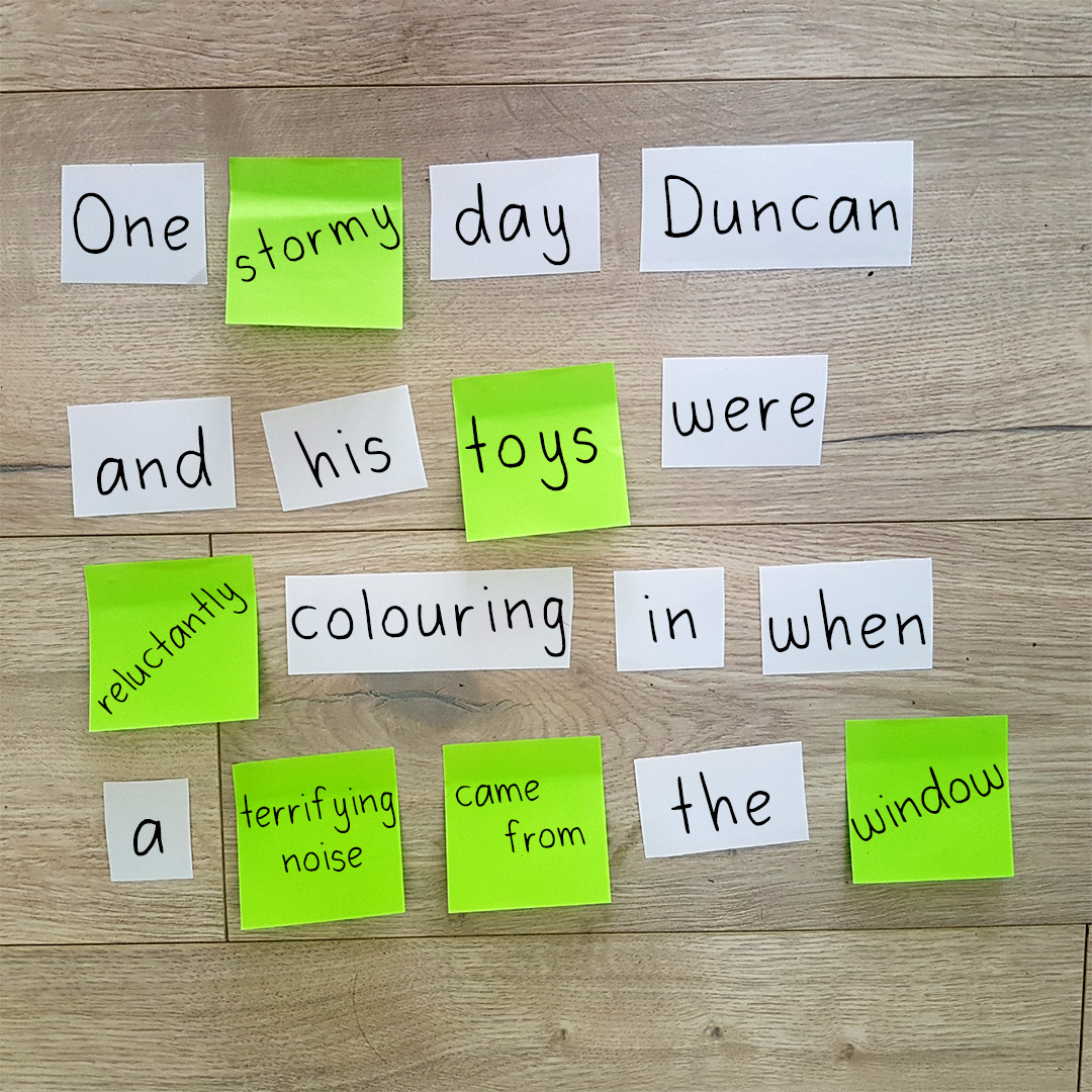 The Day The Crayons Came Home Recrafted SentencesFree Vocabulary Figurative Language Reading