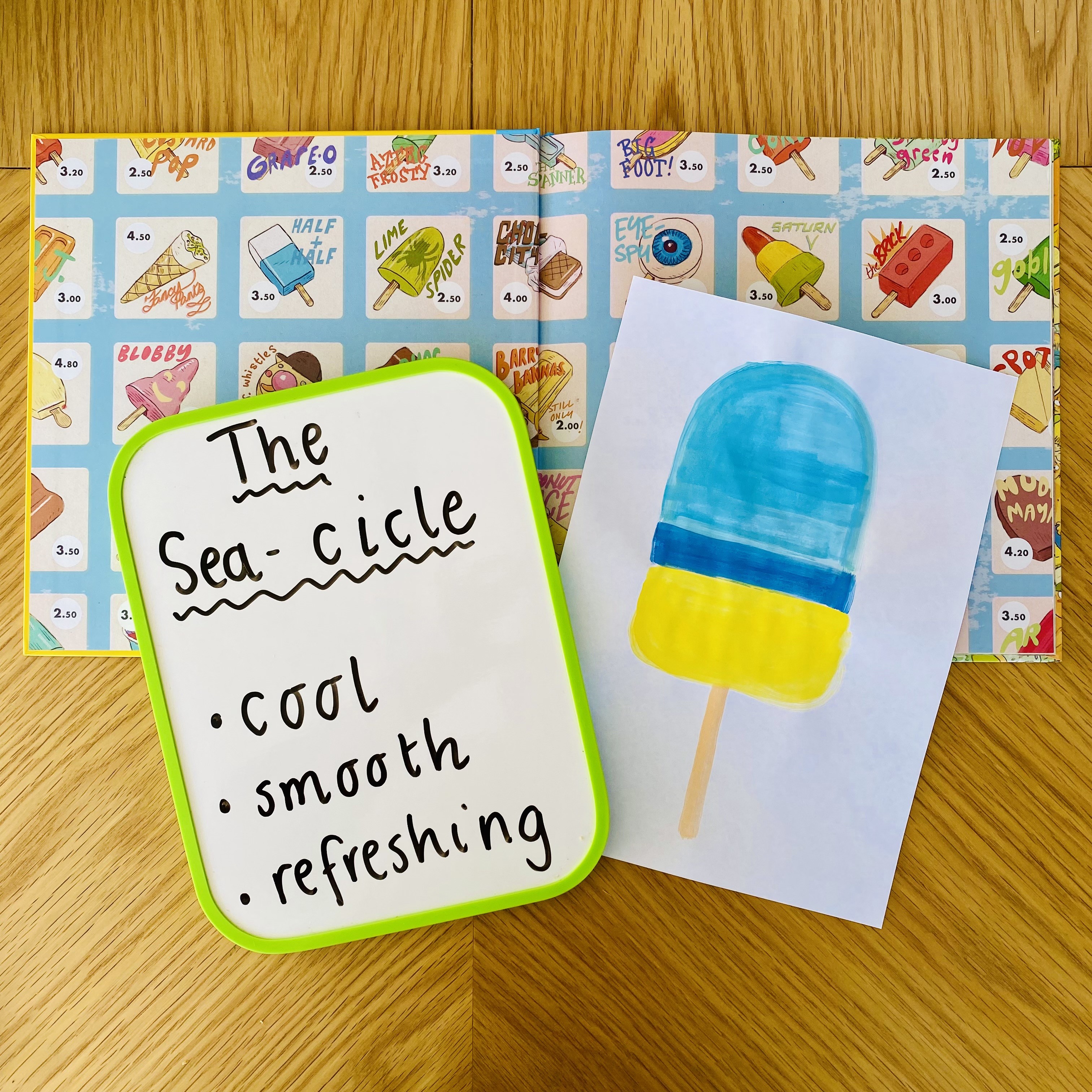 CB2--IMG-Kate T--Exploring Persuasion Why I Love Summer - Part Two Sell a New Ice-Cream Flavour-L7