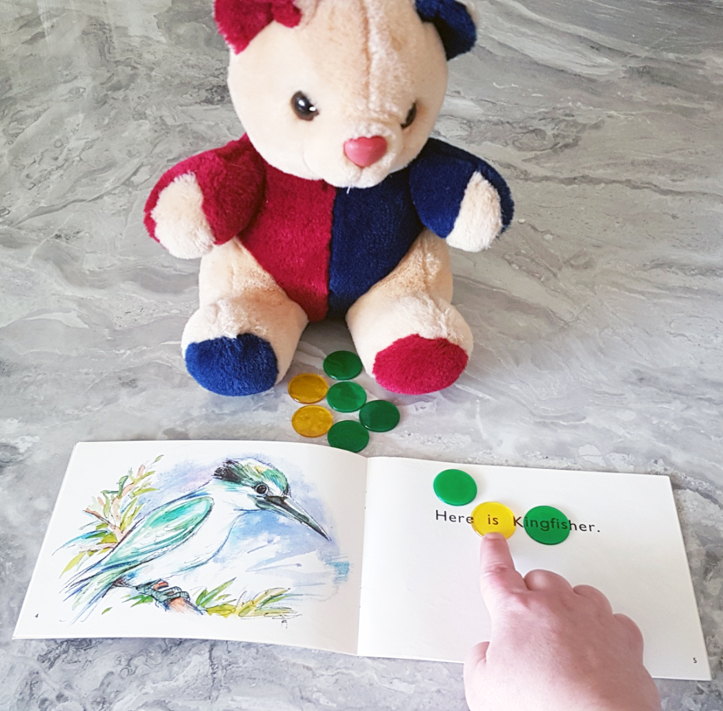 A simple activity for Kindergarten students to help them understand the importance of one-to-one correspondence. We used counters as physical manipulatives to engage kinesthetic learners and cement this foundation skill. In this example we also had a student practicing one-to-one correspondence by reading to their favourite teddy bear.