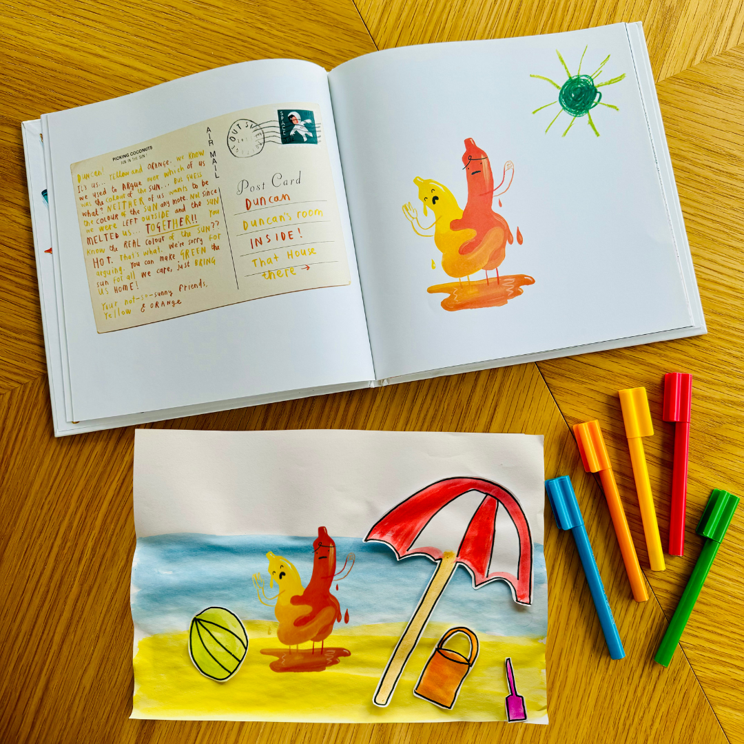 CB2--IMG-Tamara--Narrative Writing The Day The Crayons Came Home - Exploring Setting and Illustrations-L4