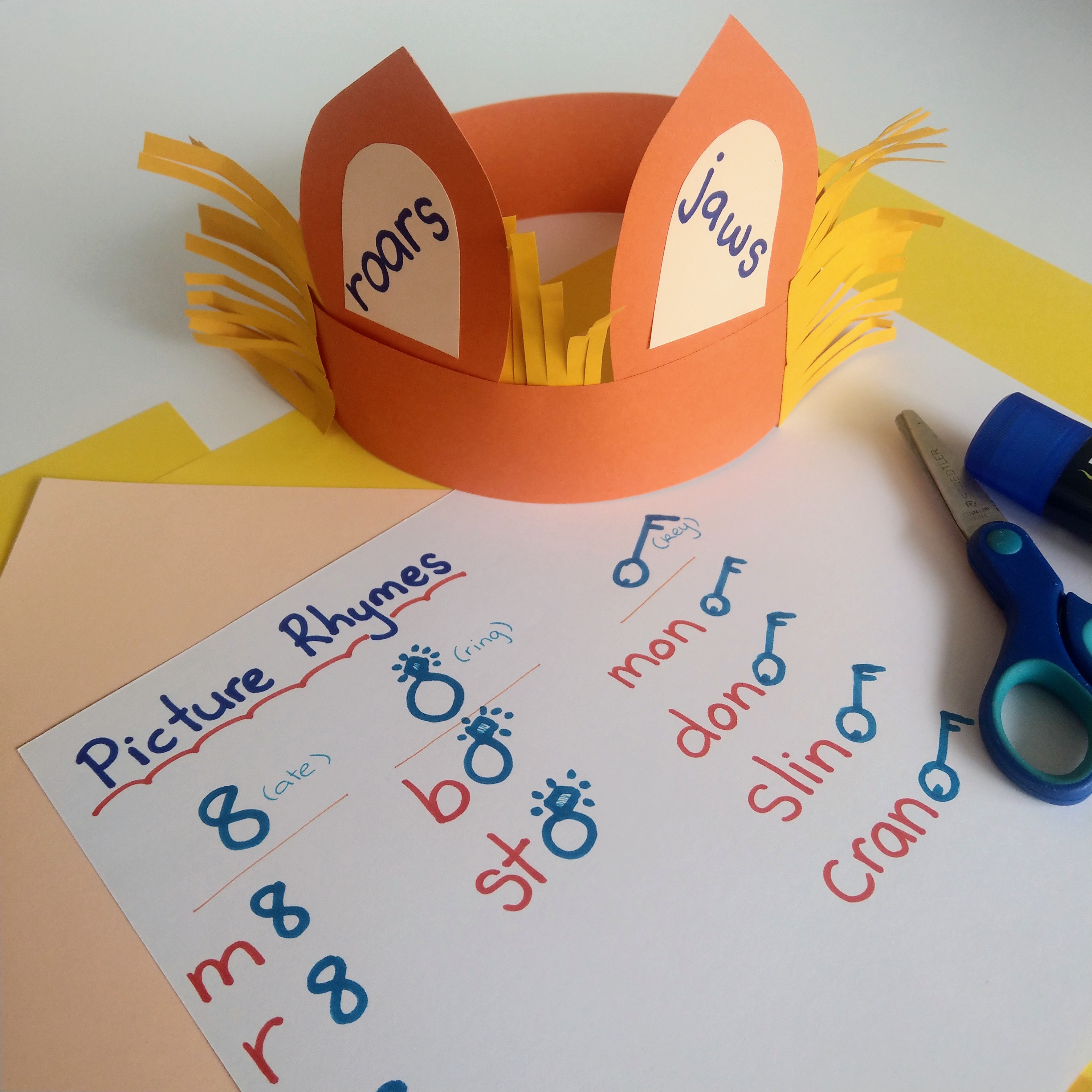 In this fun and creative lessons, students learn to identify rhyming sounds at the ends of words, design and make their own rhyming jungle headband and participate in teams to complete challenges and extend their knowledge.