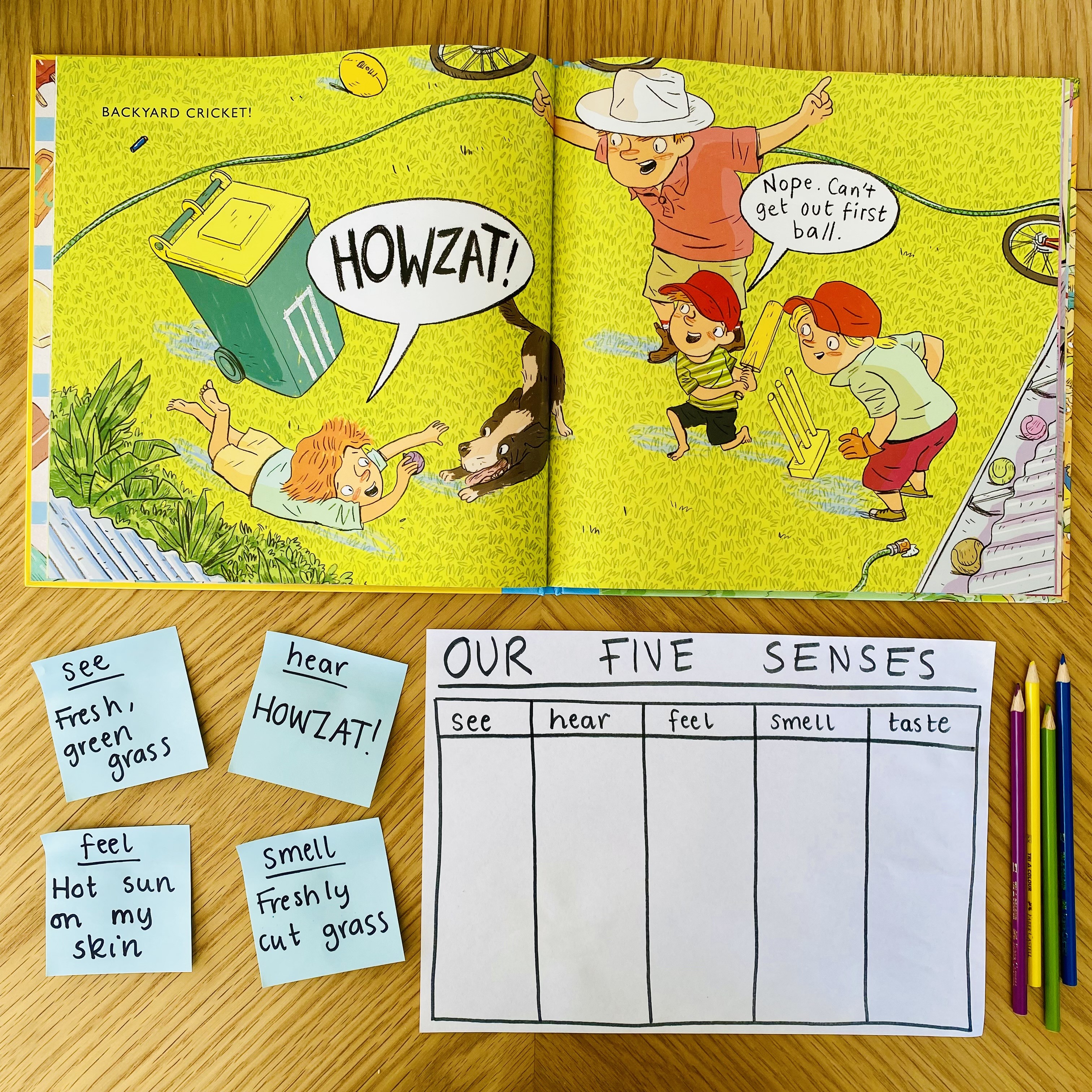CB2--IMG-Kate T--Exploring Persuasion Why I Love Summer - 5 Senses Vocabulary-L2