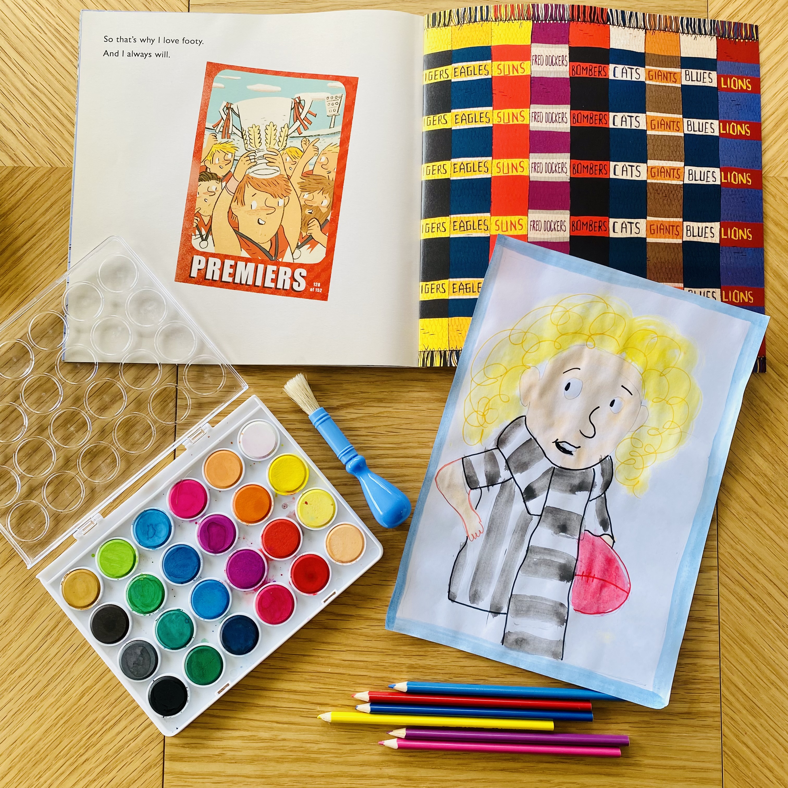 CB2--IMG-Kate T--Exploring Persuasion Why I Love Footy - Part Two My Team is the Best! Persuasive Footy Cards-L8