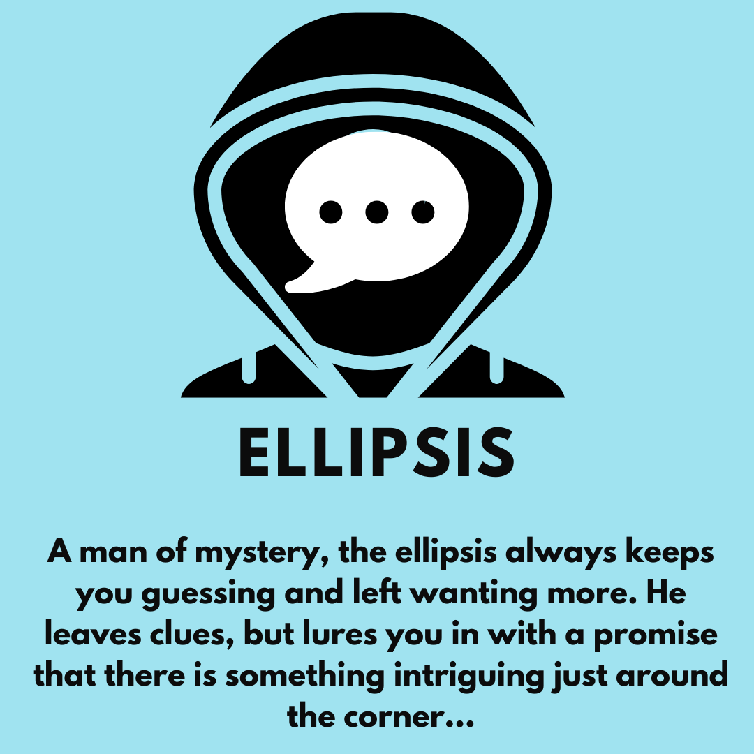 A fun punctuation lesson for grades 5 and 6 students that explores sophisticated punctuation by assigning them character traits.