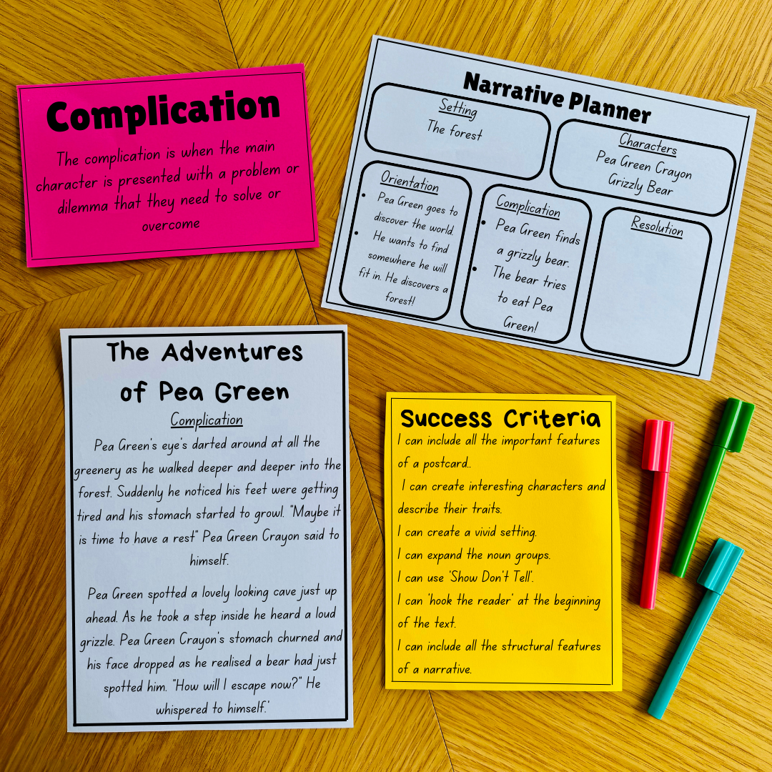 CB2--IMG-Tamara--Narrative Writing The Day The Crayons Came Home - Writing the Complication and Series of Events-L10 CB2--IMG-Tamara--Narrative Writing The Day The Crayons Came Home - Writing the Complication and Series of Events-L10