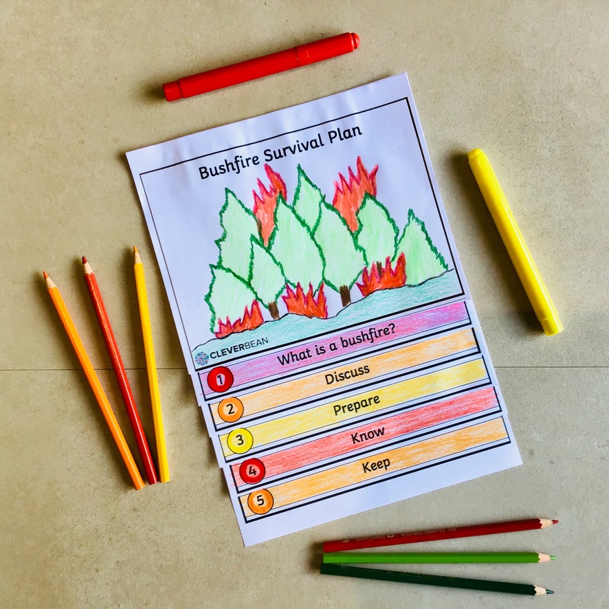 A fun reading lesson for grade 5 and 6 students that allows students to show their understanding of preventing the impacts of bushfires by creating a Bushfire Survival plan. 