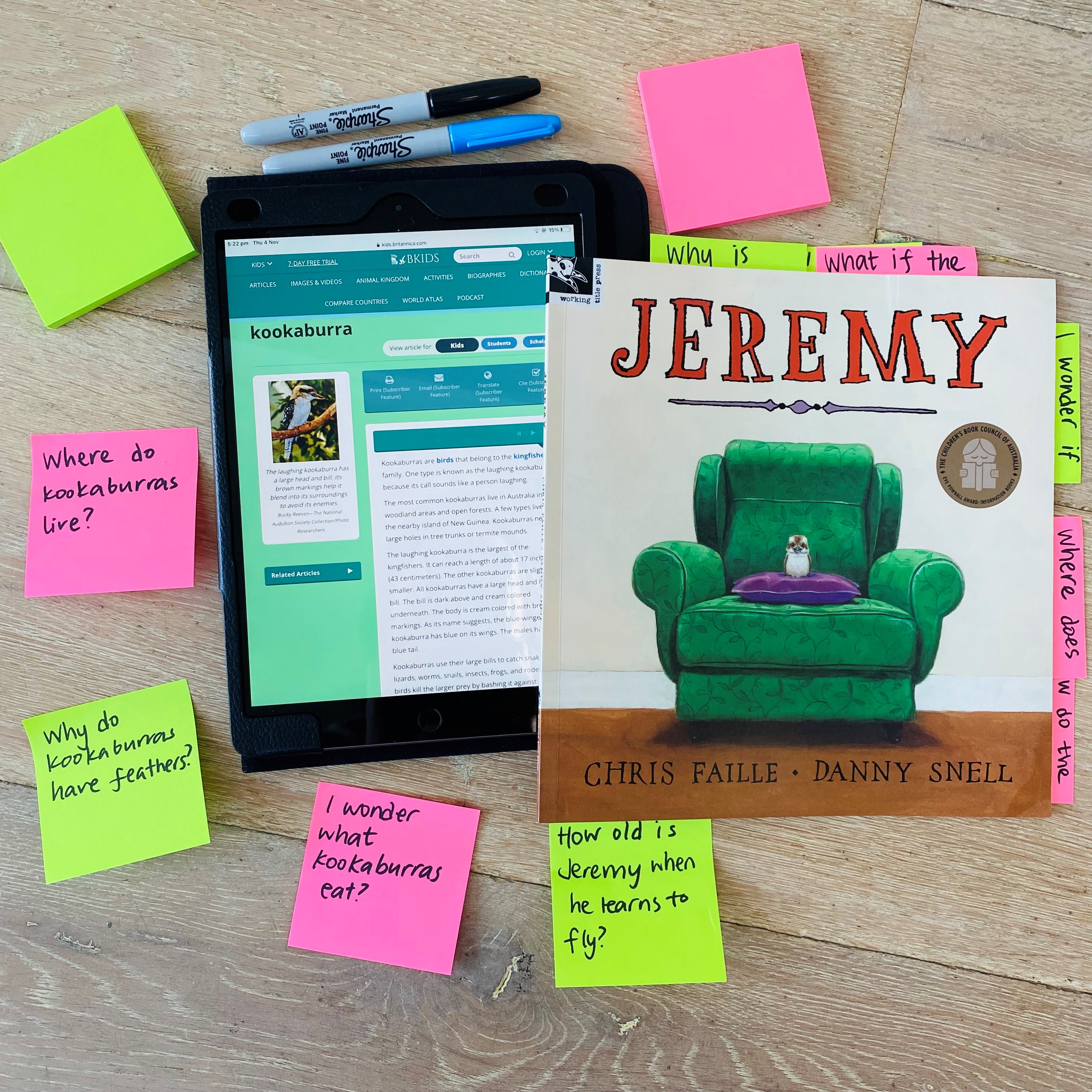 A fun reading lesson for grade 3/4 to develop students’ ability to ask and answer questions during and after reading. Students conduct further research after reading to answer questions that cannot be answered in the text.