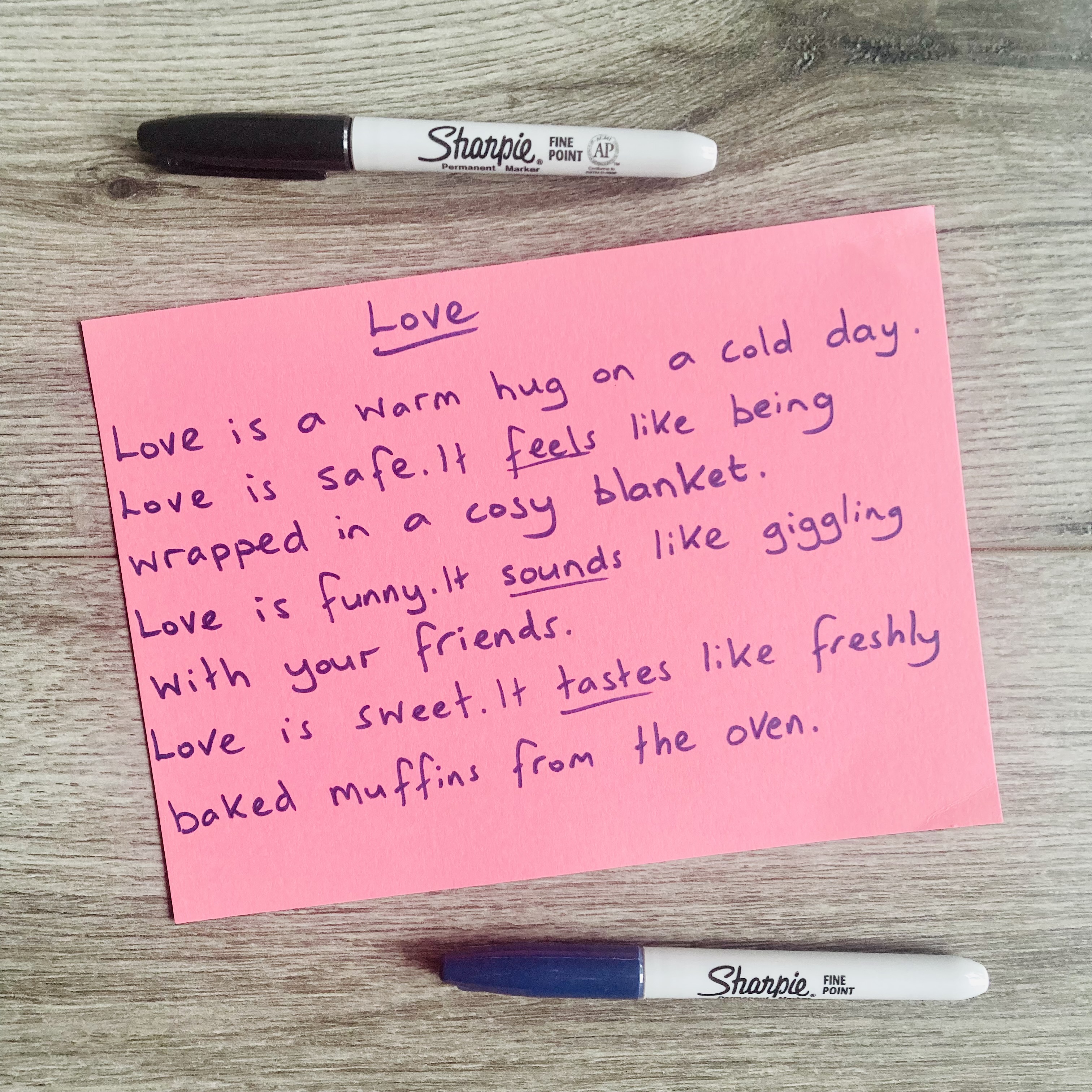 A fun reading lesson for grade 2 and 3 students that explores the concepts of love and friendship. This lesson uses the book ‘Under the Love Umbrella’ by Davina Bell. Students will create their own sense poem.