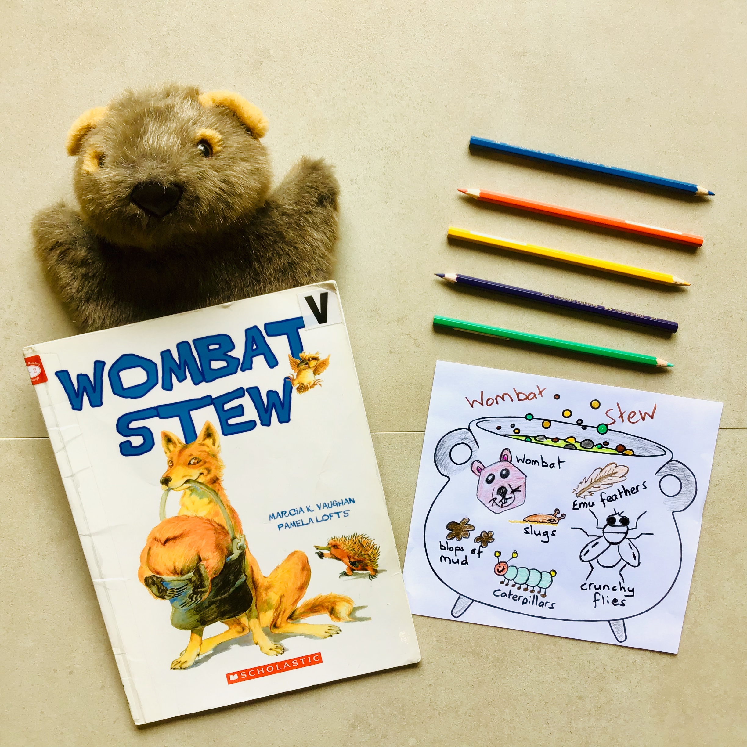 Wombat Stew Character Printables - vrogue.co