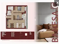 Apartment FOR SALE – 87.4 m² | Kulla Roze, Muhaxherët Neighborhood, Prishtina - Thumbnail 1