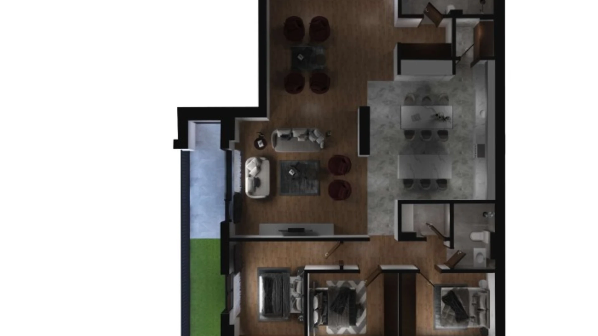 For sale: Apartment with a total area of 185.16 m², located in the Prishtina e Re neighborhood, within the Prime Resido complex. - Image 1