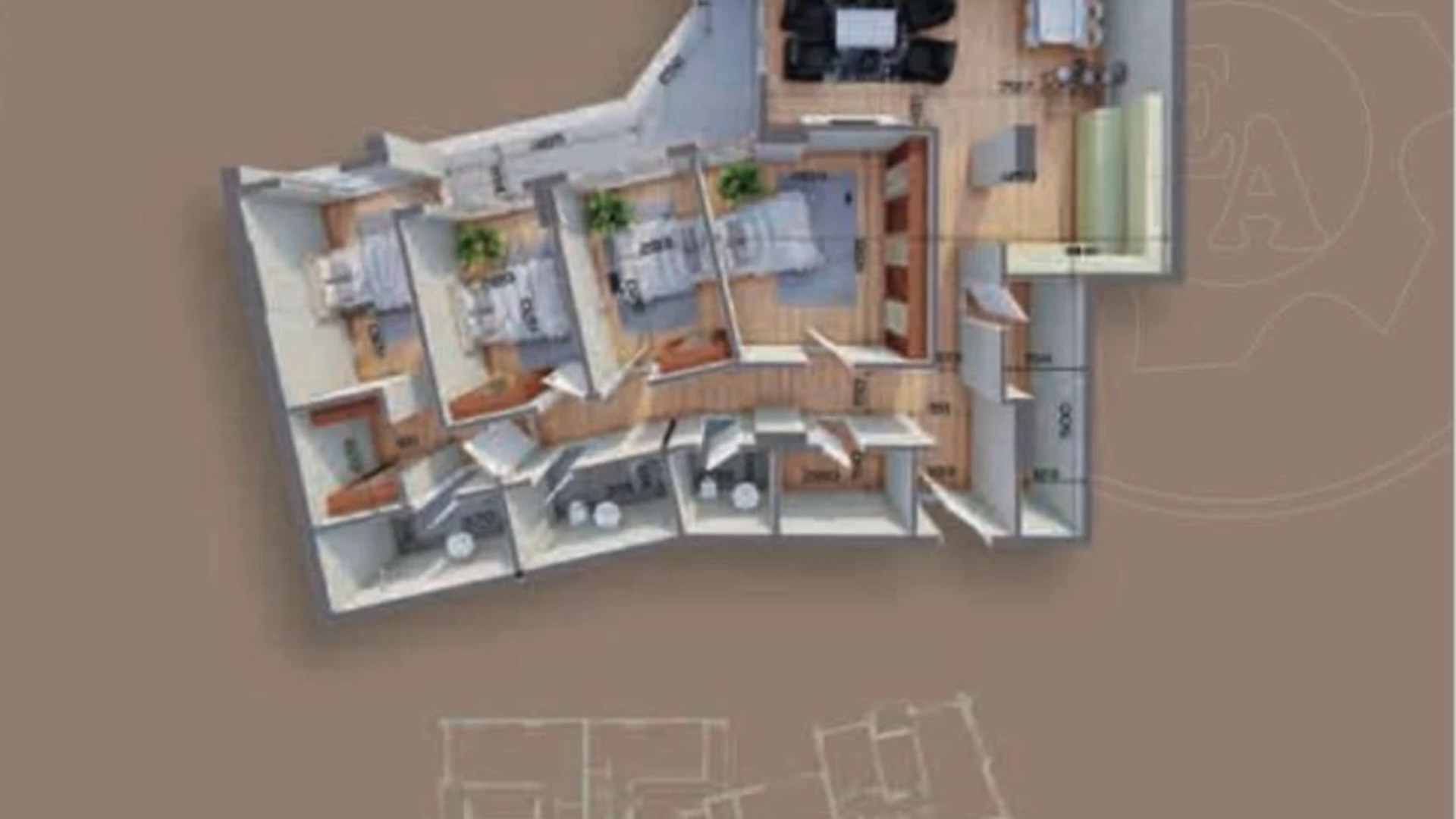 Banesë Moderne 193 m² në SHITJE – Kompleksi EuroAbi, Gjilan - Image 1