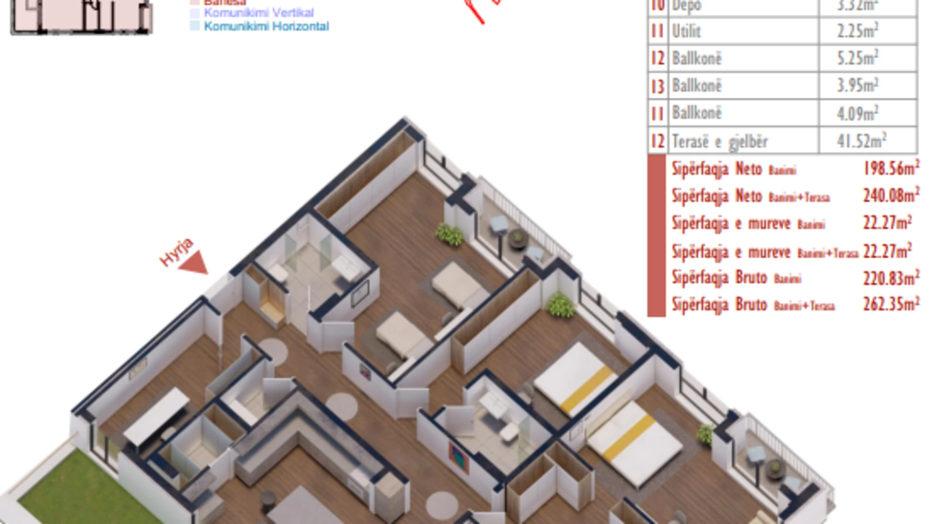 Banesa në shitje në Kompleksin Shiki, në lagjen Prishtina e Re. - Image 1