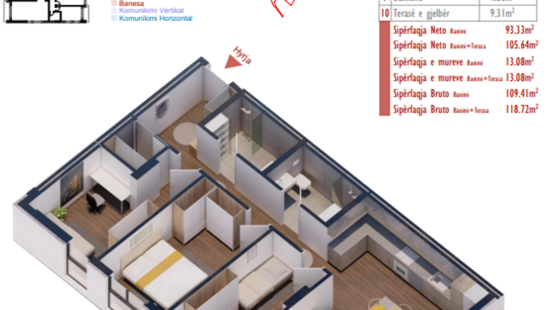 Apartment for sale in the Shiki Complex, New Prishtina neighborhood. - Image 1