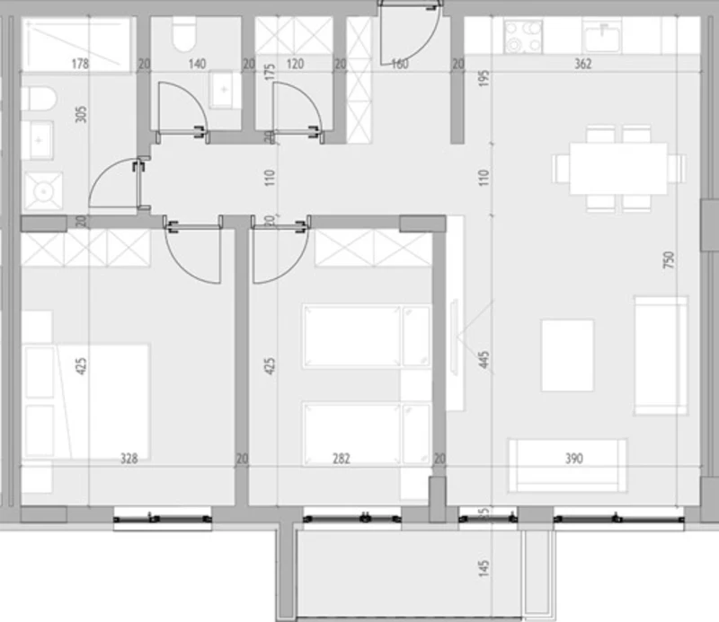 Banesë në SHITJE - 91 m² | nga Butrinti Group në Arbëri - Image 1