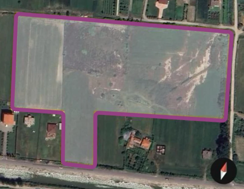 Shitet parcelë me sipërfaqe totale prej 4.5 hektarësh, e vendosur në Tale – Lezhë, Shqipëri. - Image 1