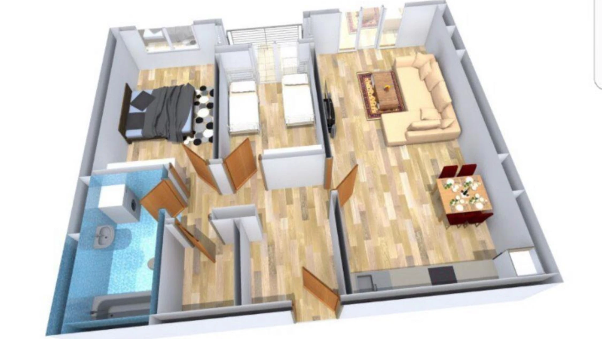 Banesë në SHITJE – 85.88 m² | Fushë Kosovë, Kati i 2-të - Image 1