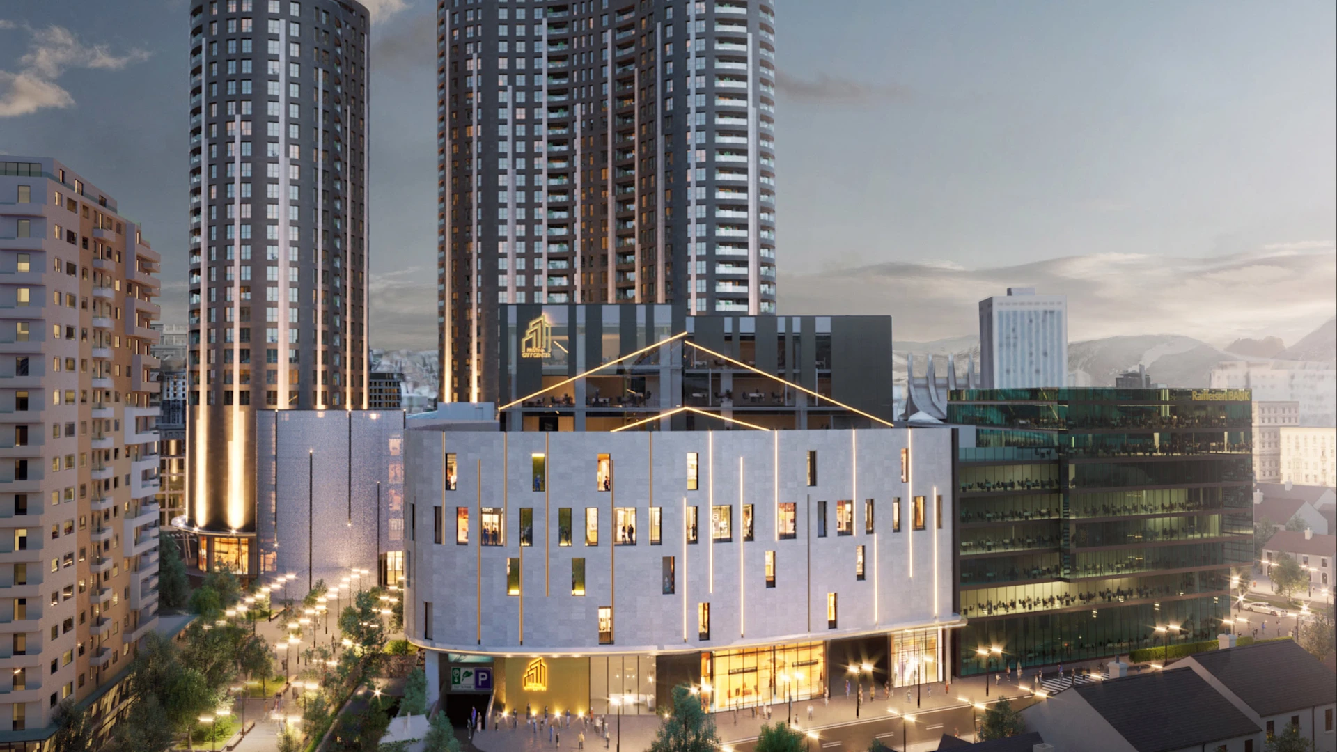 Banesë në SHITJE – 158.0 m² | West Tower, Kati i 18-të, Prishtina City Center – Pejton - Image 1