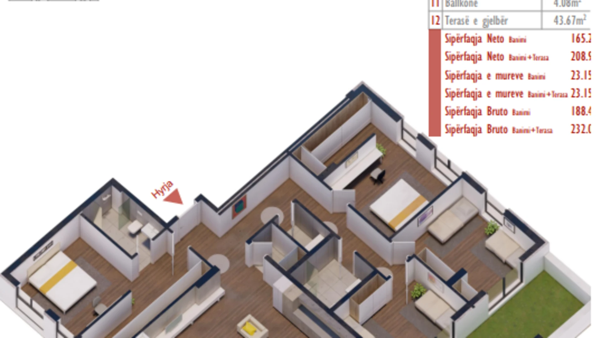 Banesa në shitje në Kompleksin Shiki, në lagjen Prishtina e Re. - Image 1