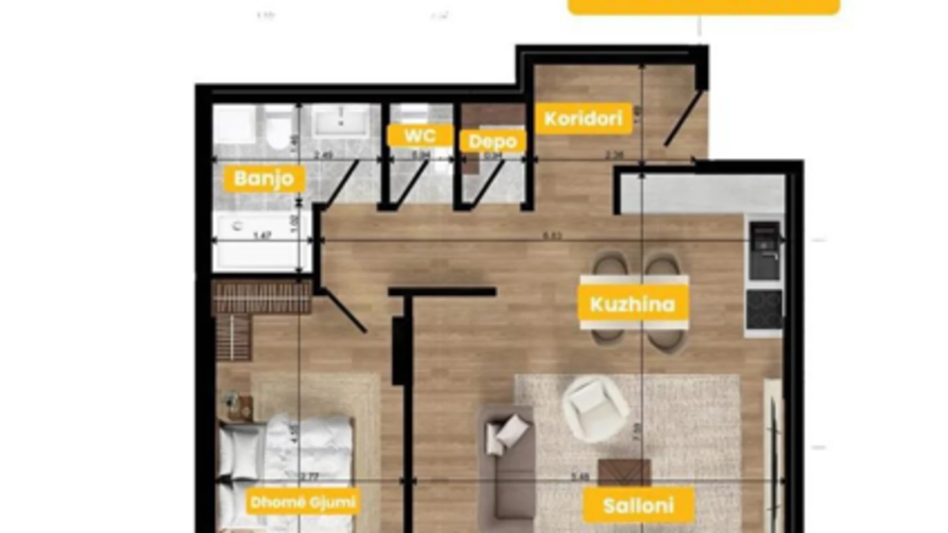 Shitet Banesa – Lagjja Emshir, Kompleksi “Nartel”. - Image 1