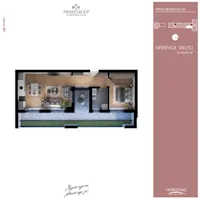 Shitet banesa me sipërfaqe 76.44 m², e vendosur në Prime Residence, në lagjen Prishtina e Re. - Thumbnail 1