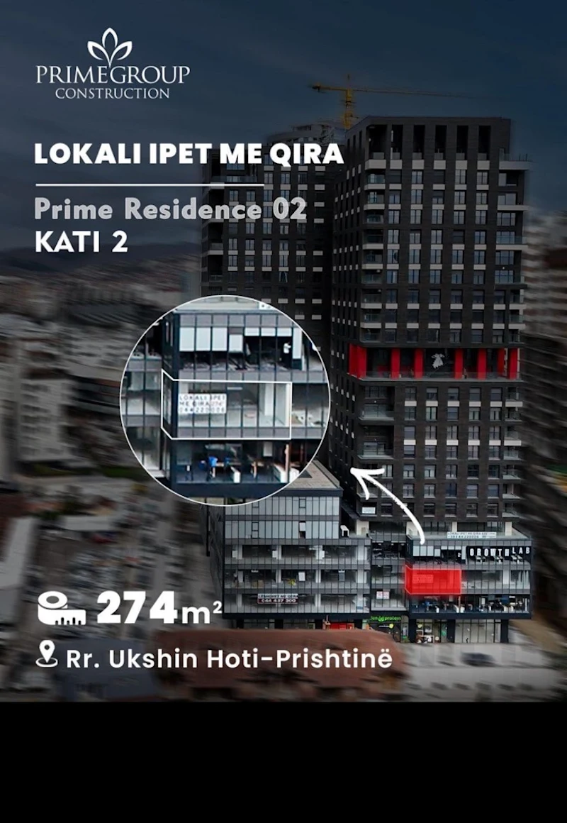 Ofrohet lokal me qira – në Prishtinë - Image 1