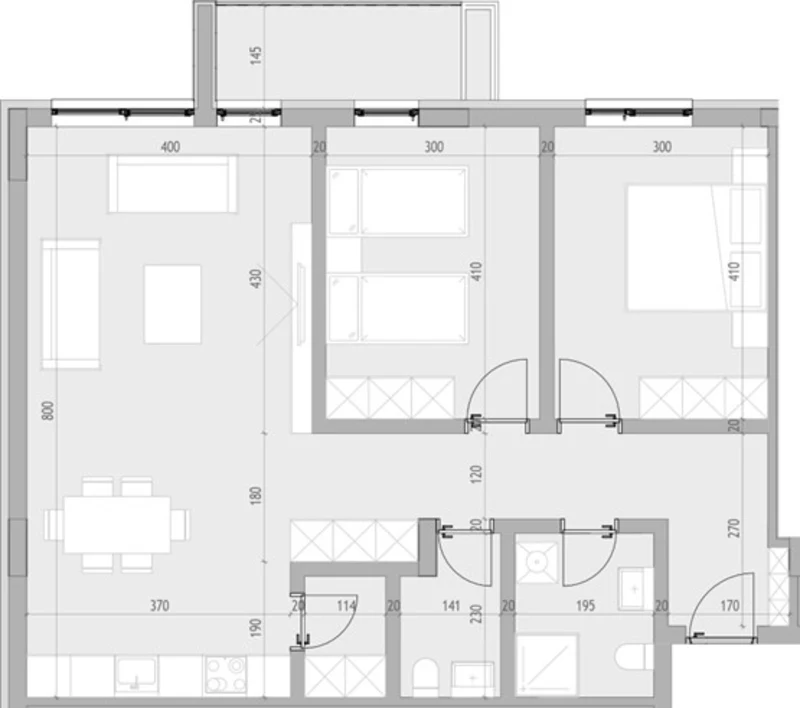Banesë në SHITJE - 95.2 m² | nga Butrinti Group në Arbëri - Image 1