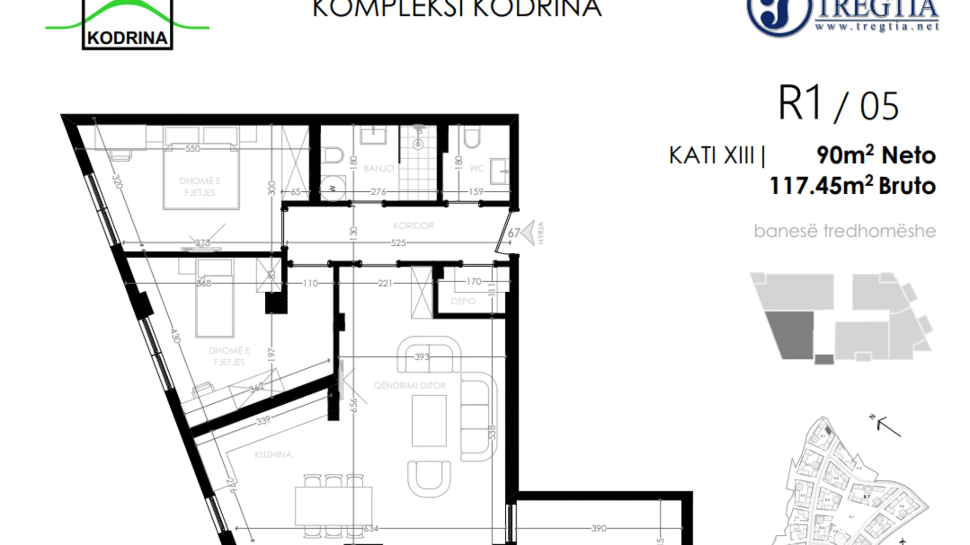 Shitet Banesa – Lagjja Kodrina kati i 8, Kompleksi “Tregtia”. - Image 1