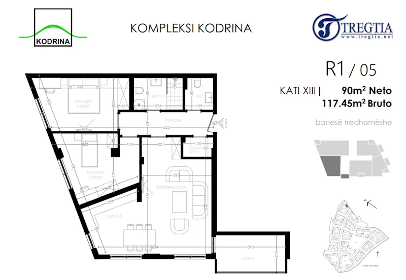 Shitet Banesa – Lagjja Kodrina kati i 8, Kompleksi “Tregtia”. - Image 1