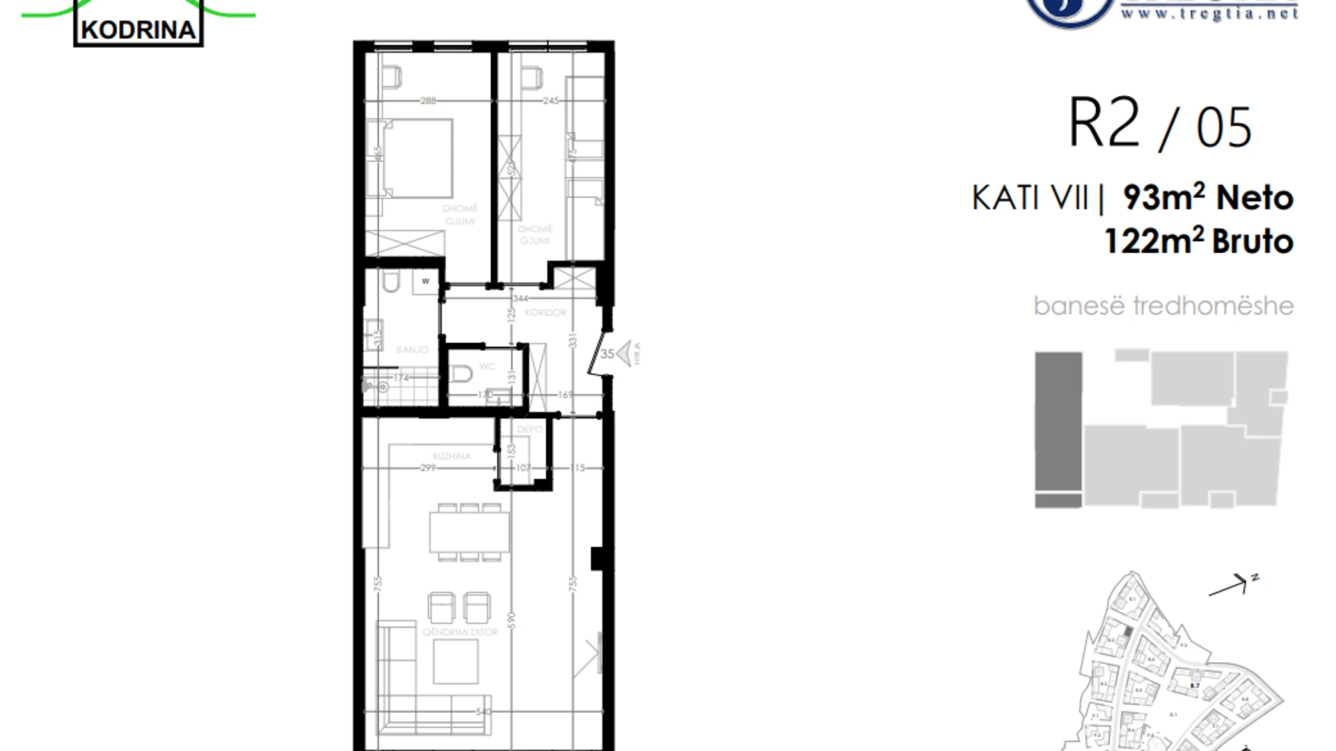 Shitet Banesa – Lagjja Kodrina, Kompleksi Tregtia. - Image 1