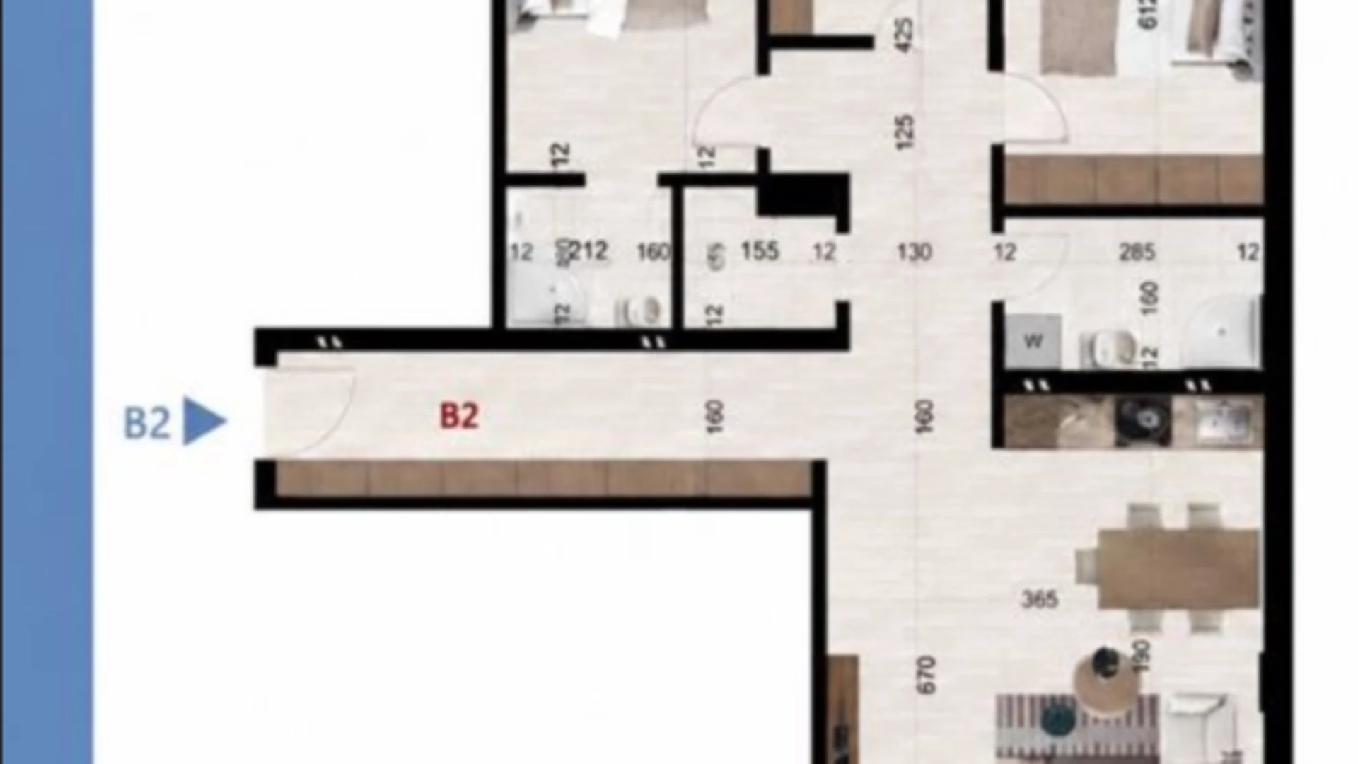 APARTMENT FOR SALE – 105 m² | DRENAS+ - Image 1