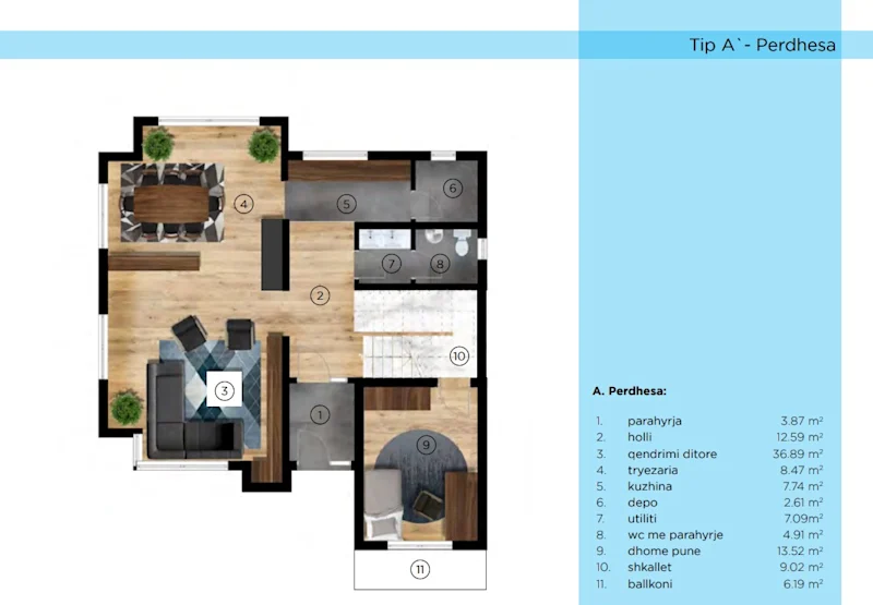 SHITET Shtëpi Moderne 332 m² | në Sofalia Hills - Image 2