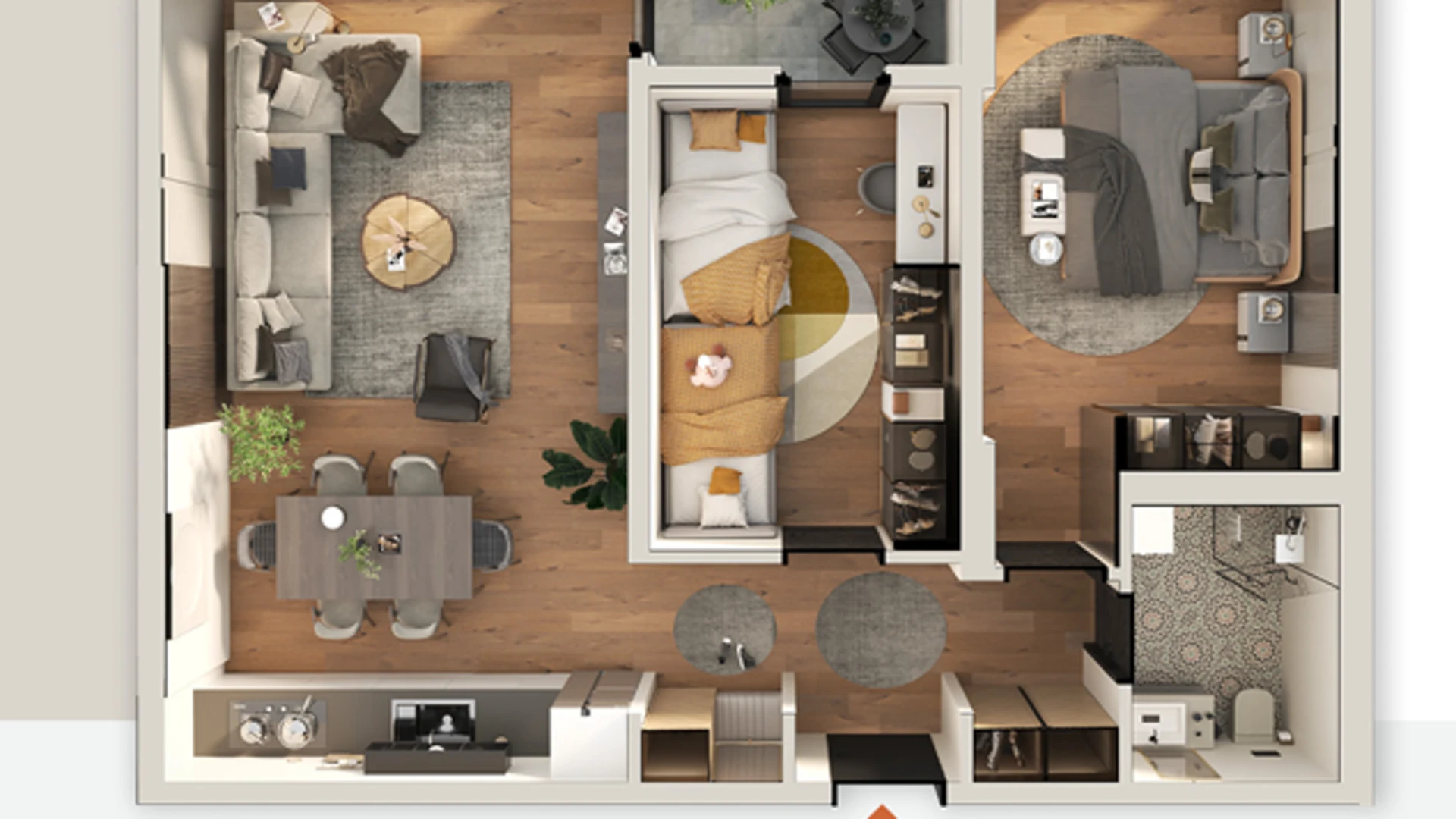 Apartment for Sale – 81.8 m² in Drenas in Complex AKTIV 1st Floor. - Image 1