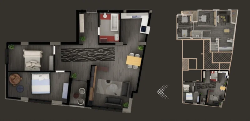 For sale: A 112 m² apartment in the EBB Group complex. - Image 1