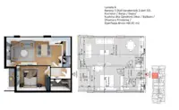 Apartment FOR SALE – 60.81 m² | Park Residence, Fushë Kosova - Thumbnail 2