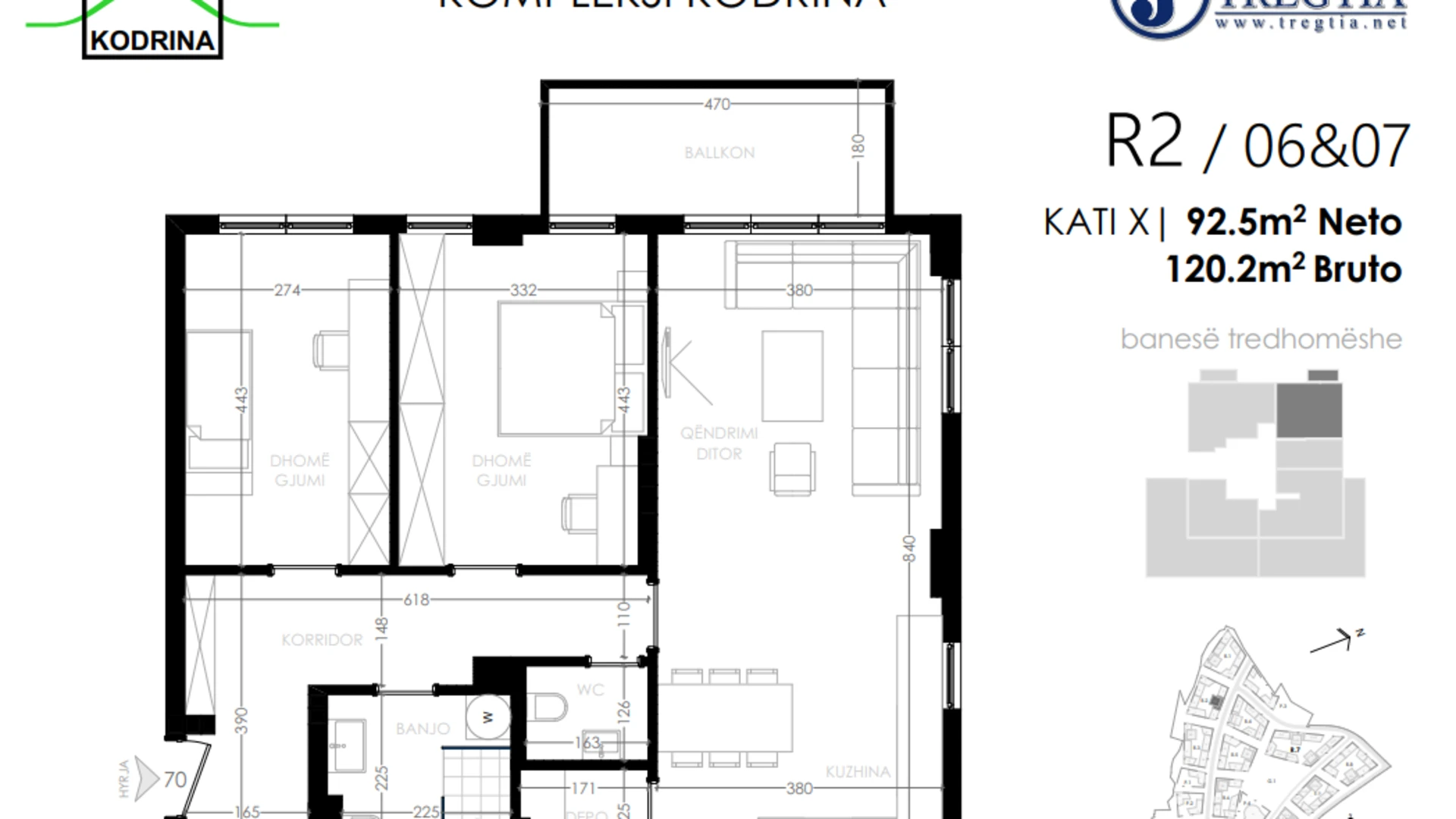 Shitet Banesa – Lagjja Kodrina kati i 10, Kompleksi “Tregtia” - Image 1