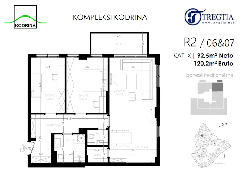 Shitet Banesa – Lagjja Kodrina kati i 10, Kompleksi “Tregtia” - Image 1