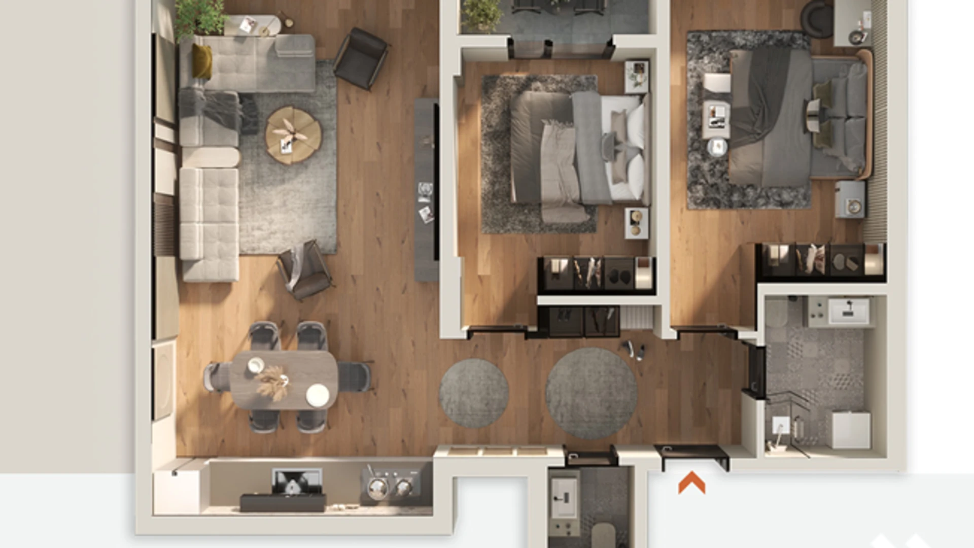 Apartment for Sale – 92.9 m² in AKTIV Complex – Drenas, 4th Floor. - Image 1