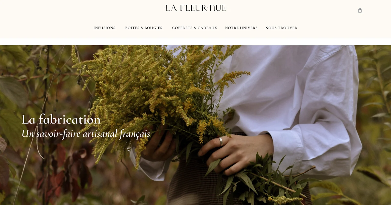 La Fleur Nue — la fabrication
