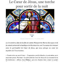 Le Cœur de Jésus, une torche pour sortir de la nuit